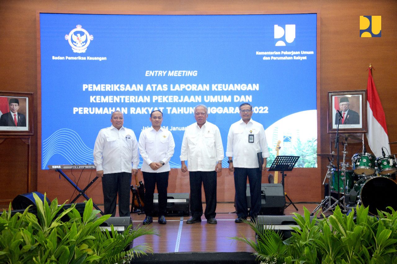 Entry Meeting Bpk Ri Komitmen Kementerian Pupr Dukung Seluruh Tahapan