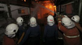 Kebakaran di RS Mayapada. (foto Net)