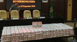Barang Bukti uang Rp 477 Miliar hasil sitaan Kejagung / Istimewa