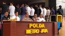 Jumpa pers di Polda Metro Jaya/Net