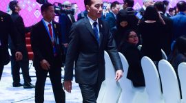 Presiden Jokowi hari ini dijadwalkan menghadiri lima pertemuan di Bangkok, Thailand, termasuk bertemu Managing Director IMF. /Foto: Istimewa