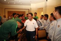 Menteri Pemuda dan Olahraga (Menpora) Zainudin Amali berharap Timnas Indonesia U-23 bisa meraih hasil positif di SEA Games 2019 Filipina. / Foto Istimewa