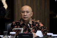 Menteri Koperasi dan UKM Teten Masduki pada saat Rapat Koordinasi Bidang Perekonomian dengan Agenda Pembahasan Rancangan Undang-Undang Omnibus Law terkait Perizinan Berusaha, Penciptaan Lapangan Kerja, Pemberdayaan Usaha Mikro Kecil dan Ketenagakerjaan di Kementerian Perekonomian. Jakarta, Senin(11/11/2019) / daelpos.com