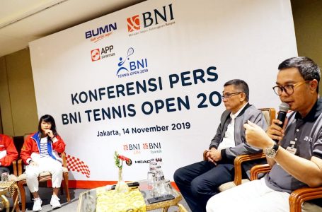 BNI Tennis Open 2019 Siap Dimulai