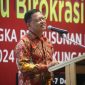 Sekretaris Kementerian PANRB Dwi Wahyu Atmaji saat memberikan arahan sekaligus membuka acara FGD Penyusunan Renstra Kementerian PANRB 2020-2024 di Jakarta / daelpos.com