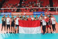 Tim voli Indonesia raih emas SEA Games 2019 / Foto Istimewa