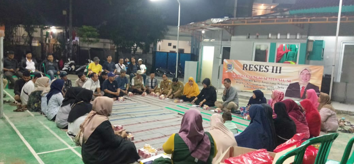 Ketua Komisi III DPRD Tangerang Selatan Zulfa menjalankan agenda masa reses III, tahun 2019 / Foto Istimewa