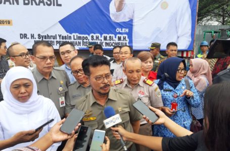 Mentan SYL dan Gubernur Jatim Lepas Ekspor di Pelabuhan Tanjung Perak