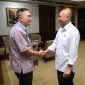 Menteri Koperasi dan UKM Teten Masduki menerima audiensi dari CEO Blibli Kusumo Martanto di Ruang Kerja Menteri Koperasi dan UKM. Jakarta, Rabu(11/12/2019).