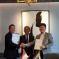 MOU nindya karya dengan samsung engineering disaksikan kepala BKPM / Istimewa