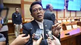 Anggota Komisi XI DPR RI Mukhamad Misbakhun di Gedung DPR RI
