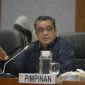 Wakil Ketua Komisi X DPR RI Dede Yusuf saat rapat dengar pendapat umum (RDPU) Komisi X DPR RI dengan Aliansi Mahasiswa Doktor Nusantara (AMDN) dan Aliansi Mahasiswa Doktor Indonesia (AMDI), di Gedung Nusantara I, Senayan, Jakarta