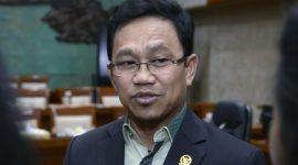 Wakil Ketua Komisi XI DPR RI Amir Uskara saat Komisi XI DPR RI menggelar rapat dengar pendapat dengan PT. Bank Tabungan Negara (Persero), di Komplek Parlemen Senayan, Jakarta, Senin, (17/02/2020) / daelpos.com