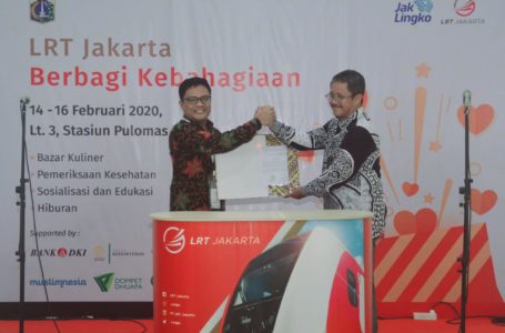 Sinergi Antar BUMD DKI, LRT Jakarta Manfaatkan Layanan Bank DKI