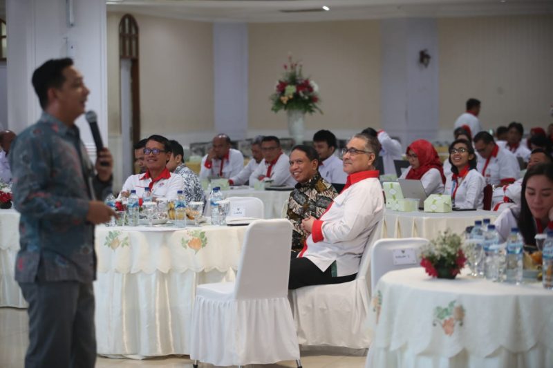 Bimbingan Teknis Pengisian Laporan Harta Kekayaan Penyelenggara Negara (Bimtek Pengisian LHKPN), di Auditorium Wisma Menpora, Senayan, Jakarta 