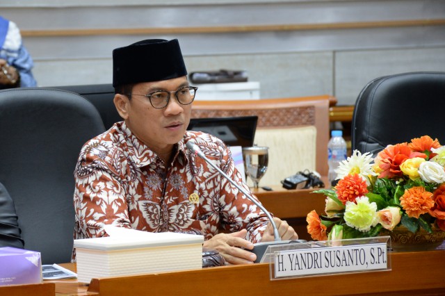 Ketua Komisi VIII DPR RI Yandri Susanto. / Ist