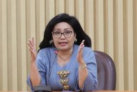 Deputi Bidang Produksi dan Pemasaran Kemenkop dan UKM Victoria br. Simanungkalit