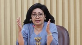 Deputi Bidang Produksi dan Pemasaran Kemenkop dan UKM Victoria br. Simanungkalit