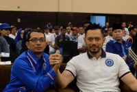 Ketua Umum PD Agus Harimurti Yudhoyono dan Ketua Umum BMI Farkhan Evendi. (Ist)