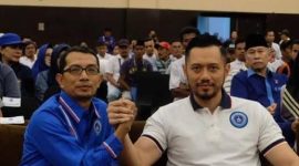 Ketua Umum PD Agus Harimurti Yudhoyono dan Ketua Umum BMI Farkhan Evendi. (Ist)