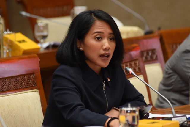 Anggota Komisi XI DPR RI Puteri Anetta Komarudin. / Ist