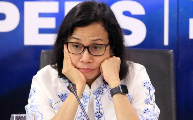 Menteri Keuangan Sri Mulyani.