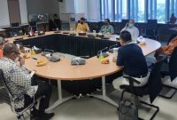 Ketua Gugus Tugas Percepatan Penanganan COVID-19 Doni Monardo bertemu dengan perwakilan organisasi keagamaan Indonesia di Graha BNPB / Foto Ist