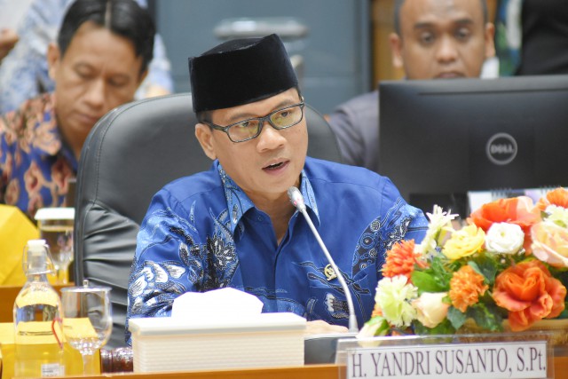 Ketua Komisi VIII DPR RI Yandri Susanto / Fptp Ist