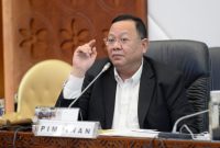 Ketua Komisi IV DPR RI Sudin memimpin RDP secara kehadiran fisik dan virtual dengan Dirut Bulog Budi Waseso, di Senayan, Jakarta.
