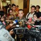 Wakil Ketua DPR RI Sufmi Dasco Ahmad saat ditemui awak media di Gedung Nusantara III, Senayan, Jakarta. 