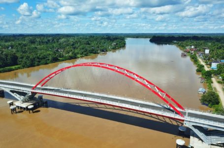 Rampung 100%, Jembatan Tumbang Samba Siap Diresmikan untuk Dukung Konektivitas Program Lumbung Pangan Baru di Kalimantan Tengah