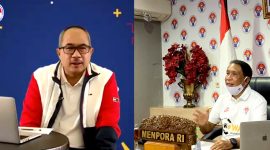 Pada acara Webinar Kemenpora yang bertajuk Protokol Olahraga Di Era New Normal Menuju Kebangkitan Olahraga Nasional Pasca Pandemi COVID-19 bersama moderator wartawan senior Suryopratomo, Senin (29/6) siang, di Situation Room Kemenpora, Menpora Zainudin Amali menjelaskan tentang Persiapan Piala Dunia U-20 tahun 2021.