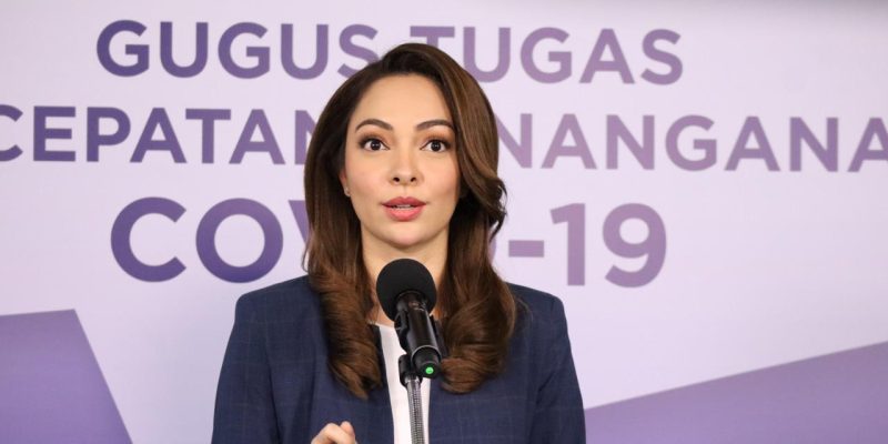 Tim Komunikasi Publik Gugus Tugas Nasional, dr. Reisa Broto Asmoro 