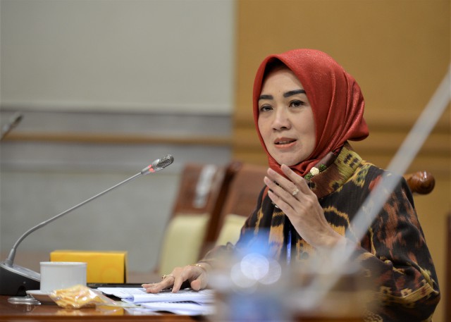 Anggota Komisi III DPR RI Eva Yuliana. Foto : Andri/Man