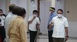 Menpora RI Zainudin Amali meminta kepada jajarannya untuk setiap pekerjaan yang keluar dari Kantor Kemenpora adalah mewakili Kementerian Pemuda dan Olahraga. Hal itu disampaikan saat memimpin Konsolidasi Internal Pasca Opini Wajar Tanpa Pengecualian (WTP) dari BPK RI Menuju Kemenpora yang Transparan, Akuntabel dan Responsif./ Net