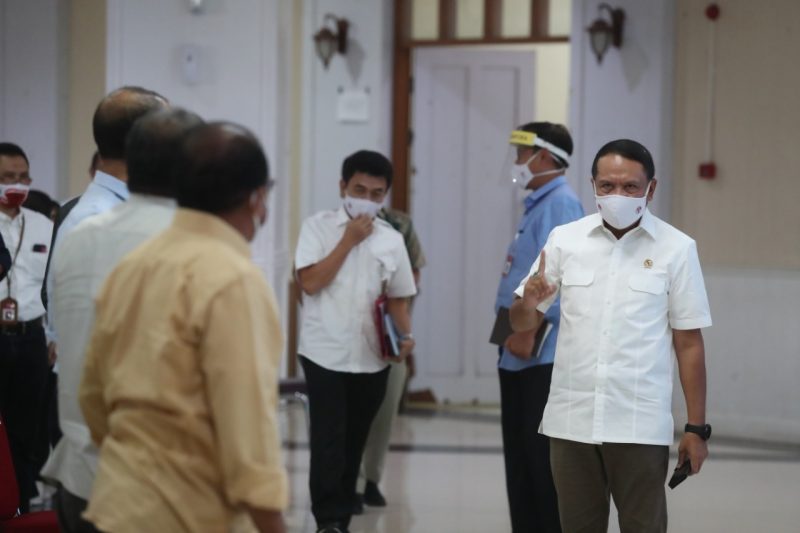 Menpora RI Zainudin Amali meminta kepada jajarannya untuk setiap pekerjaan yang keluar dari Kantor Kemenpora adalah mewakili Kementerian Pemuda dan Olahraga. Hal itu disampaikan saat memimpin Konsolidasi Internal Pasca Opini Wajar Tanpa Pengecualian (WTP) dari BPK RI Menuju Kemenpora yang Transparan, Akuntabel dan Responsif./ Net
