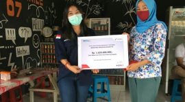 PT Pertamina (Persero) melalui Marketing Operation Region (MOR) VIII kembali menyalurkan bantuan modal usaha Program Kemitraan bagi Usaha Mikro Kecil dan Menengah (UMKM) di wilayah Kota Ambon sebesar Rp 1,62 miliar./ NET