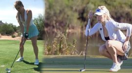 Pegolf Paige Spiranac menghabiskan waktunya di situs kencan populer Tinder