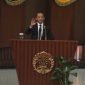 Kepala Badan Koordinasi Penanaman Modal Bahlil Lahadalia menghadiri Upacara Wisuda Universitas Indonesia, Depok, Jawa Barat, Sabtu 1 Februari 2020. Bahlil menyampaikan Pidato Sambutan peran BKPM, salah satunya Penerbitan Omnibus Law Cipta Lapangan Kerja dengan sumber cipta lapangan kerja yakni pengaturan di Investasi, Kemudahan dan Perlindungan UMKM, Proyek Pemerintah.