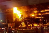 Gedung Kejaksaan Agung dilalap si jago merah pada sabtu (22/8/2020)
