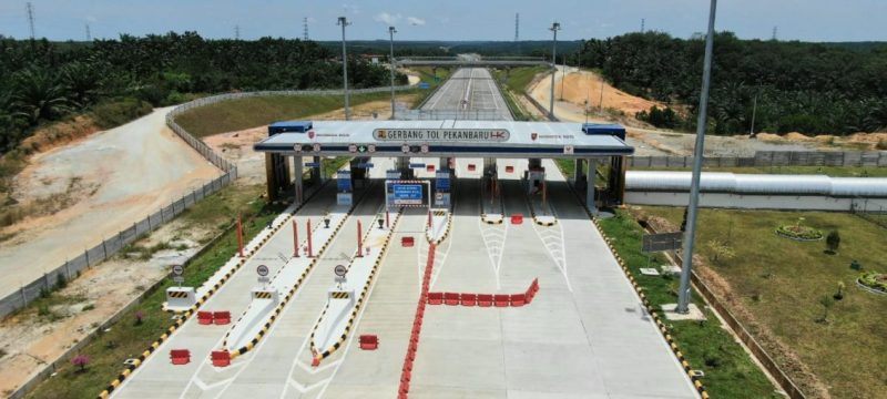  jalan tol Pekanbaru-Dumai sepanjang 131,5 kilometer dengan biaya Rp12,18 triliun telah selesai,/ Ist