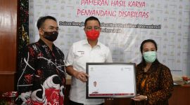 TEMANGGUNG (4 November 2020) - Menyongsong persiapan peringatan Hari Disabilitas Internasional (HDI)  2020,  Menteri Sosial RI, Juliari P. Batubara terus memperkuat dukungan terhadap penyandang disabilitas./Net