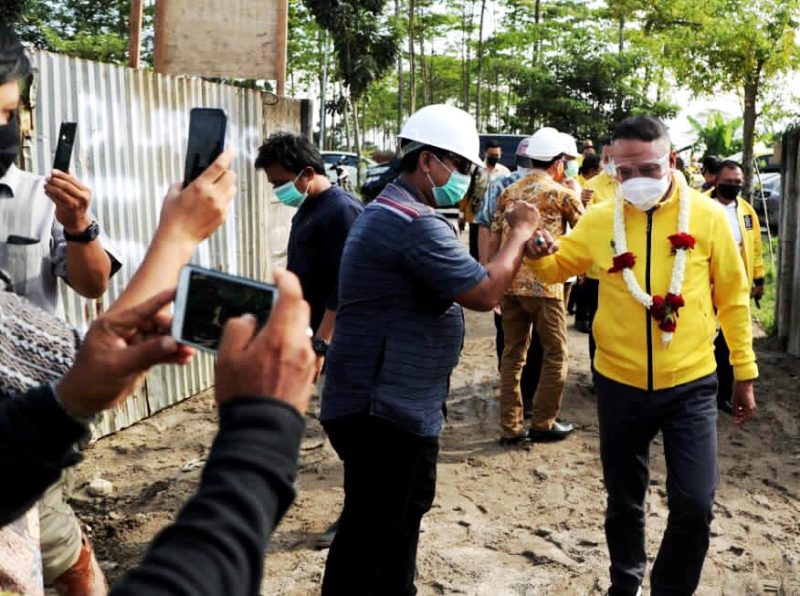 Menpora RI Zainudin Amali berharap pembangunan venue di Sumatera Utara (Sumut) Sport Center untuk Pekan Olahraga Nasional ke XXI tahun 2024 / Ist