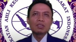 Dr. Ede Surya Darmawan SKM., MDM, Ketua Umum Ikatan Ahli Kesehatan Masyarakat Indonesia / Ist