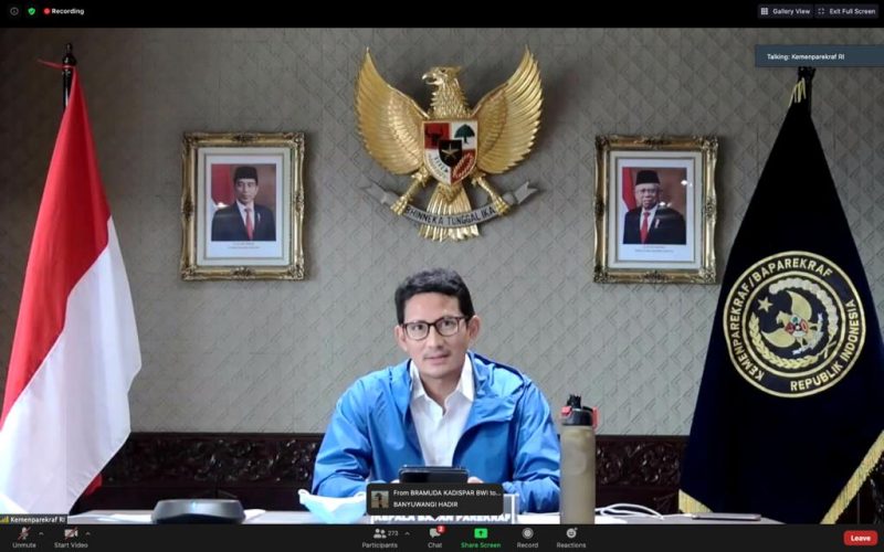 Menteri Pariwisata dan Ekonomi Kreatif Sandiaga Uno / Net
