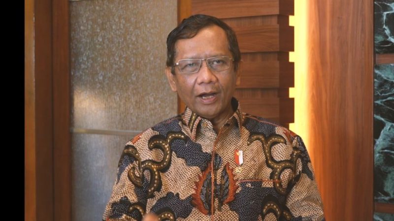 Menkopolhukam Mahfud Md / Net
