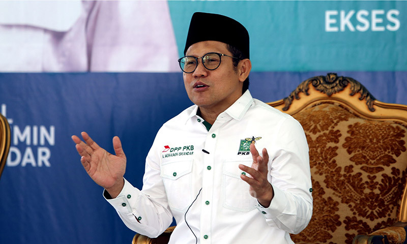 KETUA Umum (Ketum) Partai Kebangkitan Bangsa (PKB) Abdul Muhaimin Iskandar / Ist