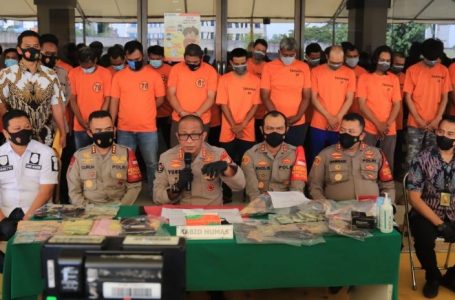 Polisi Cokok 49 Pelaku Pungli di Tanjung Priok