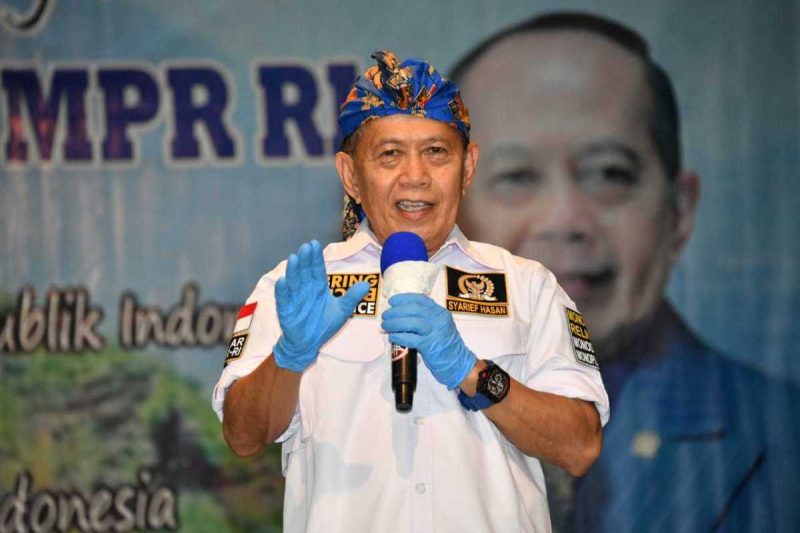 Wakil Ketua MPR RI dari Fraksi Partai Demokrat, Syarief Hasan/ Ist