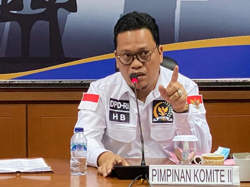 Wakil Ketua Komite II DPD RI, Hasan Basri. / Ist